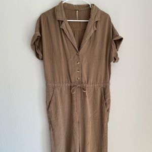 FREE PEOPLE Tie waist jumpsuit